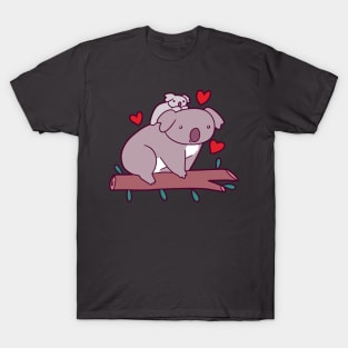 Kawaii Mama and Baby Koala T-Shirt